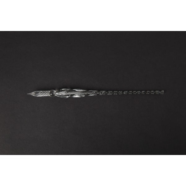 Wholesale Glass Pen Art Color Ink Test Color Dipped in Water Transparent Signature Crystal Pen